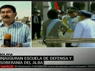 ALBA inaugura en Bolivia Escuela de Defensa y Soberanía
