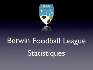 Statistiques B.F.L.