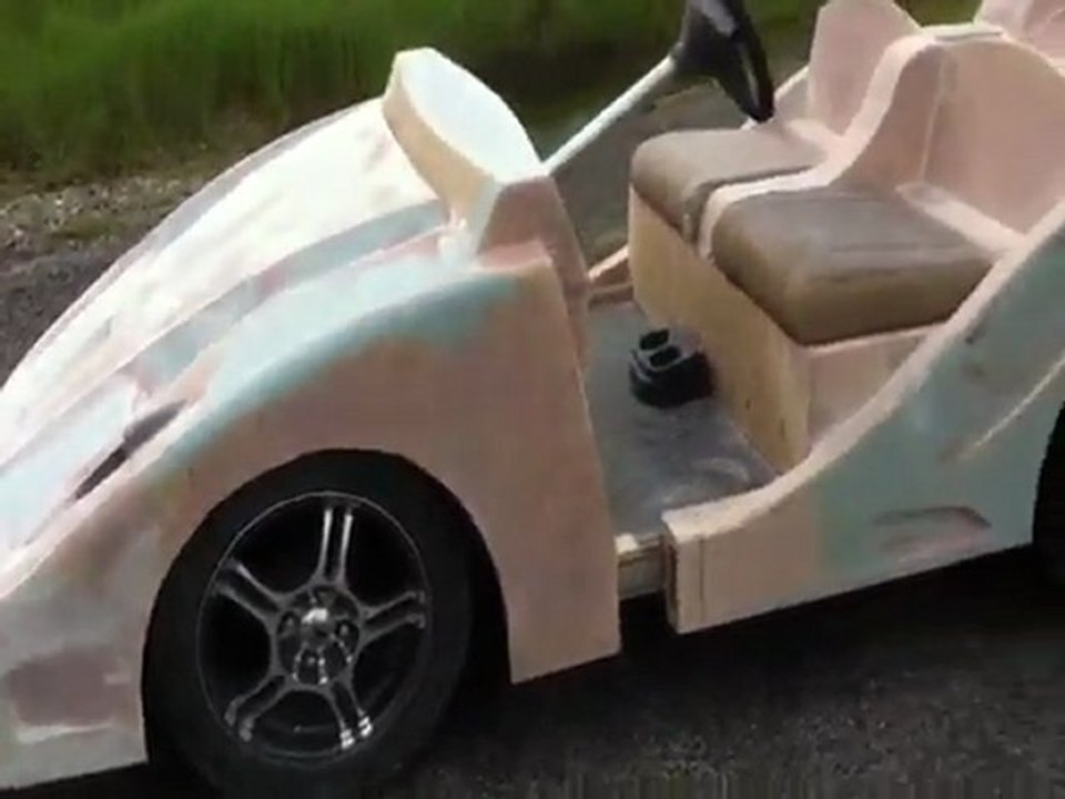 Sports Car Golf Cart by Pennwick