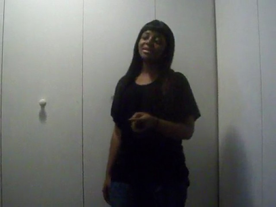 Me singing "j'envoie valser" by Zazie
