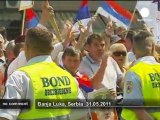 Manifestation pro-Mladic en Bosnie-Herzégovine - no comment