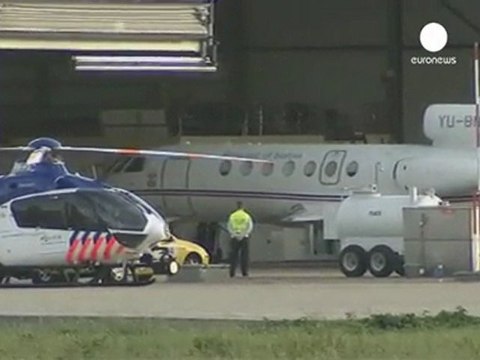 Mladic lands in The Hague to face genocide trial