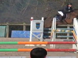 Préparatoire 1.15m Zwolsman et Pauline BOURRIER, Roanne Vougy, mars 2011