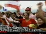 Prensa internacional cubrió el retorno de Zelaya a Honduras