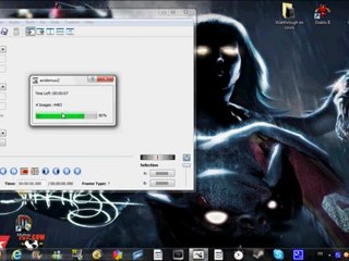 démonstration de ma vitesse d'encodage et d'upload
