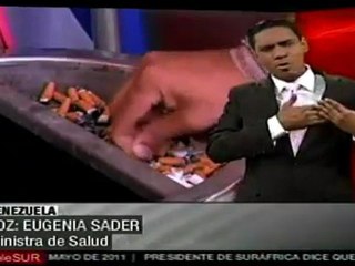 Aprueba en Venezuela ley contra tabaco