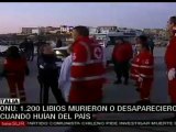 Mil 200 libios muertos o desaparecidos