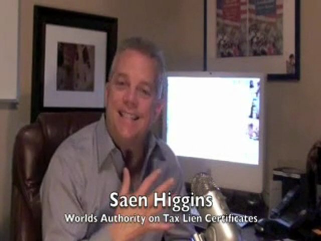 Wealth Without Risk founder on Indiana County tax lien certificate sale