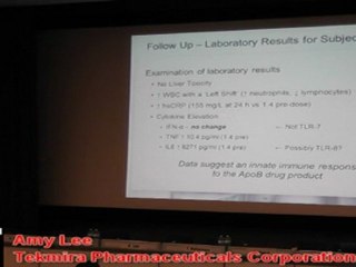 Amy Lee - The development of lipid nanoparticle formulations for siRNA-based drugs