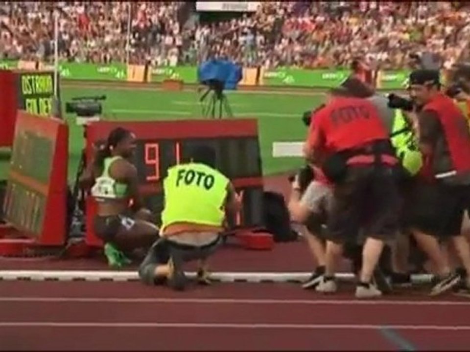 Bolt und Campbell-Brown in Ostrava am schnellsten