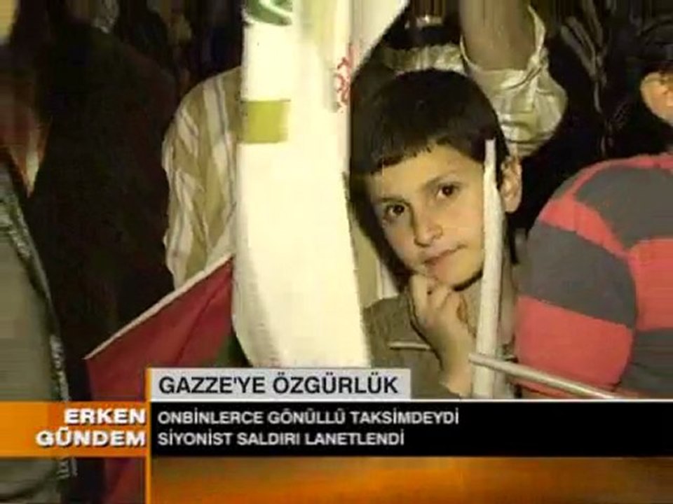 Ahmet Esad ŞANİ - Taksim 31 Mayıs 2011 Mavi Marmara mitingi röportajı - ERKEN GÜNDEM 31.05.2011 ÜLKE TV