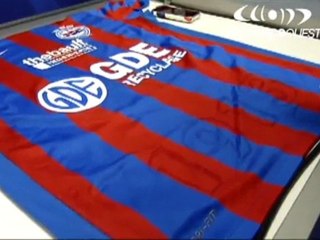 Le nouveau maillot du Stade Malherbe. Saison 2011/2012