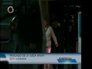 Trasladada Afiuni a tribunales