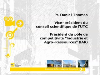 Daniel Thomas parle des investissements d'avenir