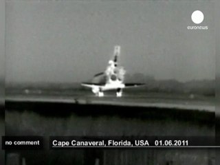 Mission accomplie pour la navette spatiale... - no comment