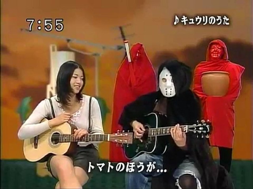 sakusaku 080410 ギターを弾こうZ　「キュウリのうた」