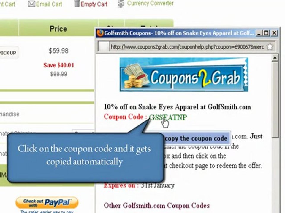 Golfsmith Discount Coupons -Coupons2grab