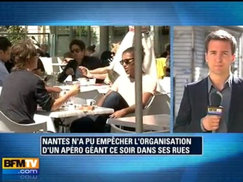 Apéro géant organisé à Nantes