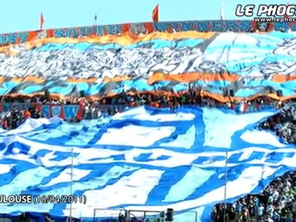 OM : Le clip des plus beaux tifos de la saison !