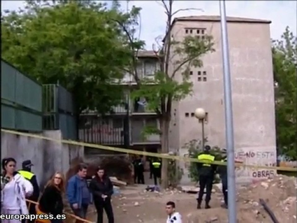 Desalojadas cerca de diez familias en el barrio de Vallecas