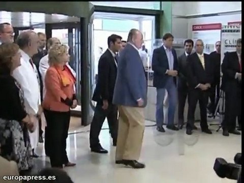 El Rey recibe el alta hospitalaria