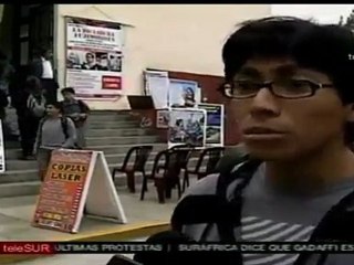 Mujeres organizadas también alzan su voz contra Fujimori