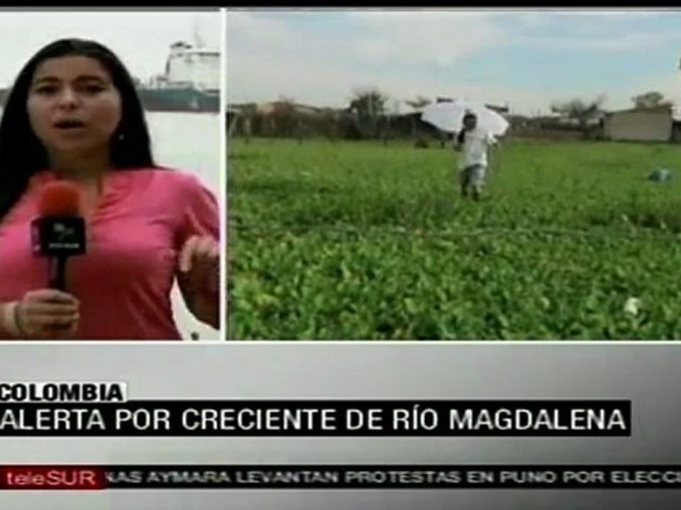 Lluvias persisten pese a salida de la niña de Colombia