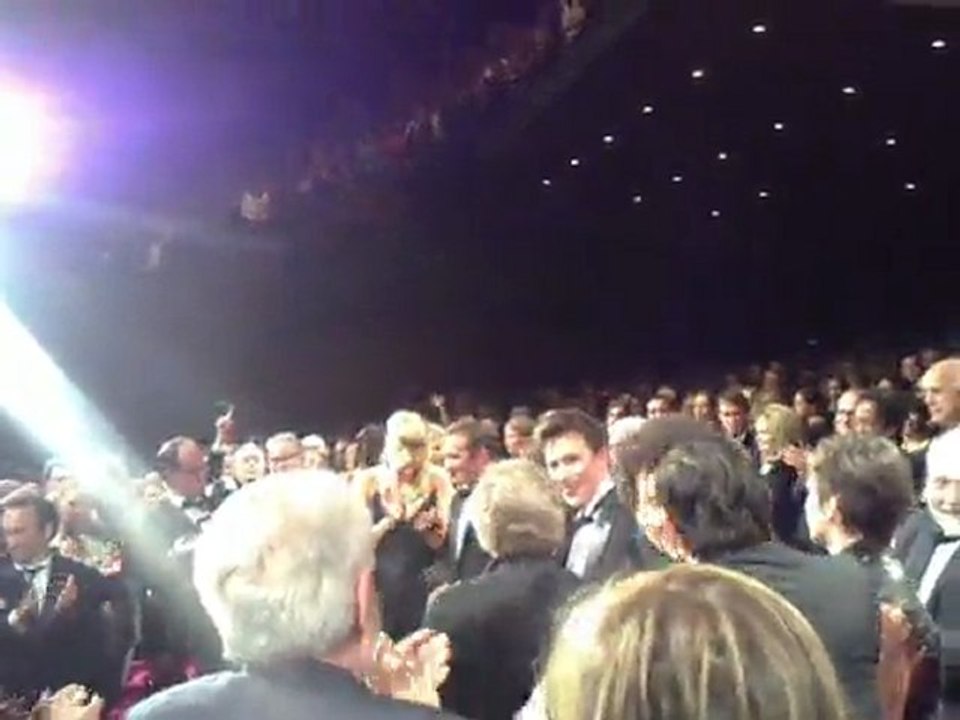 FESTIVAL DE CANNES 2011 -THE ARTIST avec JEAN DUJARDIN             15052011095