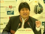 Evo Morales lanza duros ataques al PP