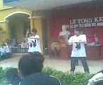 boy THCS Quang Trung Dance and poping