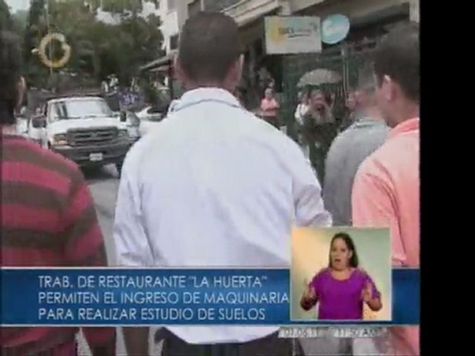 Estudios de suelos en estacionamientos tomados por la milicia