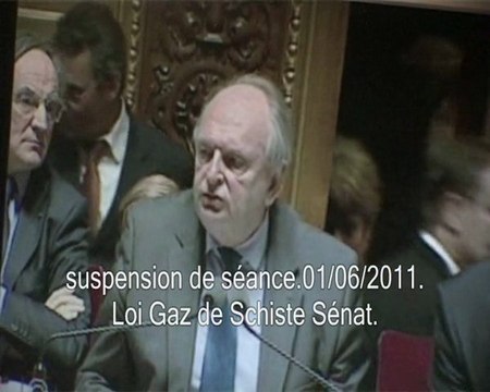 suspension de séance gaz de schiste sénat 01 juin 2011