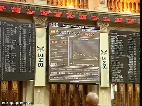 Ibex 35 abre la sesión con fuerte caída