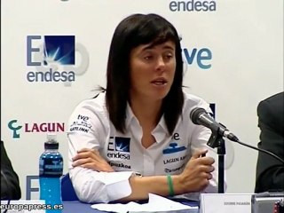 Edurne Pasabán vuelve a España