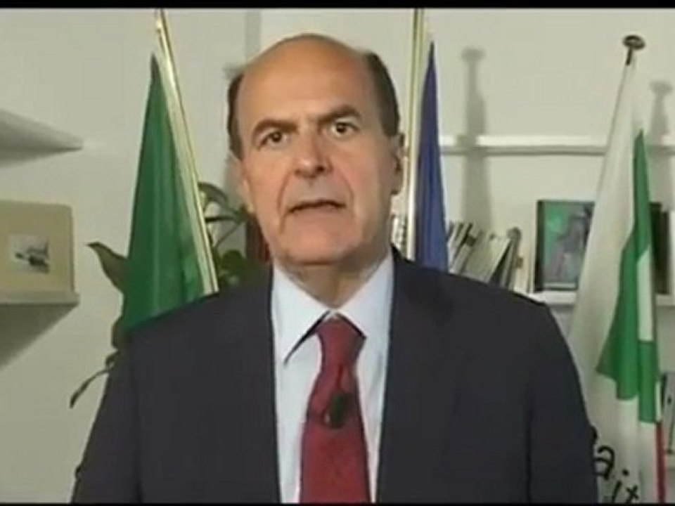 Bersani - SI al referendum sul legittimo impedimento