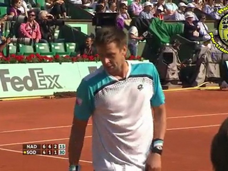[HD] SET2 SET3 Rafael Nadal vs Robin Soderling QF ROLAND GARROS 2011 [Highlights by Courtyman]