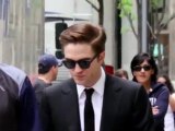 Robert Pattinson desde el set de Cosmopolis