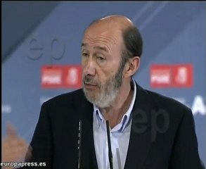 Rubalcaba critica el daño exterior a España