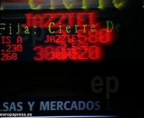 Download Video: El Ibex 35 cierra con una caída del 1,44%