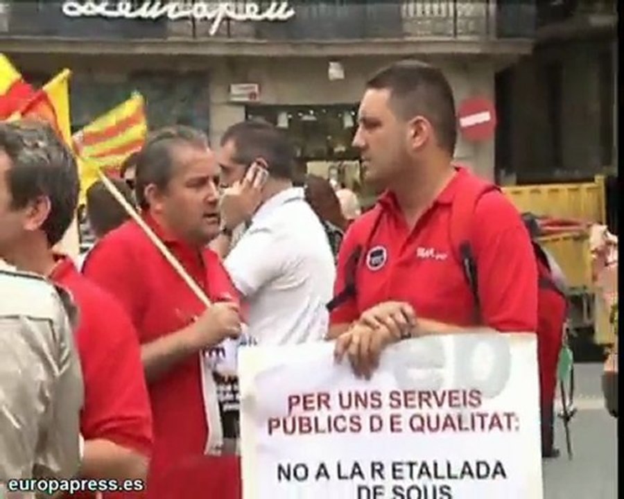 Los funcionarios se echan a la calle