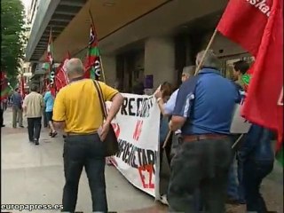 Piquete informativo anuncia la huelga