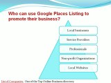 Google Placess Simplified   -  Introduction