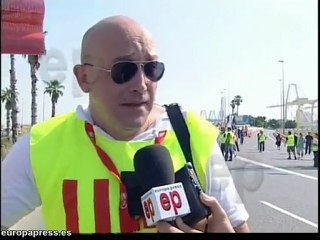 200 trabajadores colapsan el tráfico