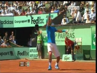 Nadal × Soderling set 1 part 2