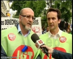 Encadenados en Hacienda contra recortes