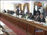 Réunion du conseil des ministres au Palais du peuple