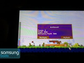 Angry Birds for Bada: (Java) Demo on Samsung Wave ...
