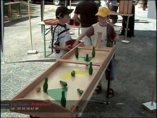 Jeux de Bois géants surdimensionnés Cap Loisirs Animations