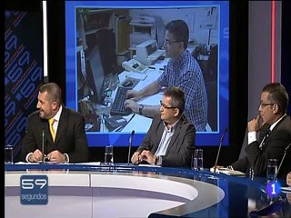 Jorge Dorta en el programa "59 segundos"