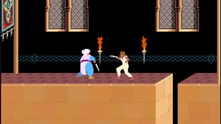 Prince of persia level 7 (1989 DOS) Walktrough/guide vidéo